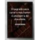 Quadro Decorativo O Segredo Para Curar o Mau Humor