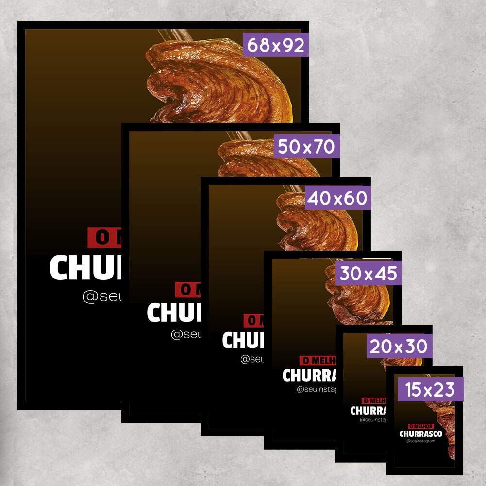 Quadro Decorativo O Melhor Churrasco