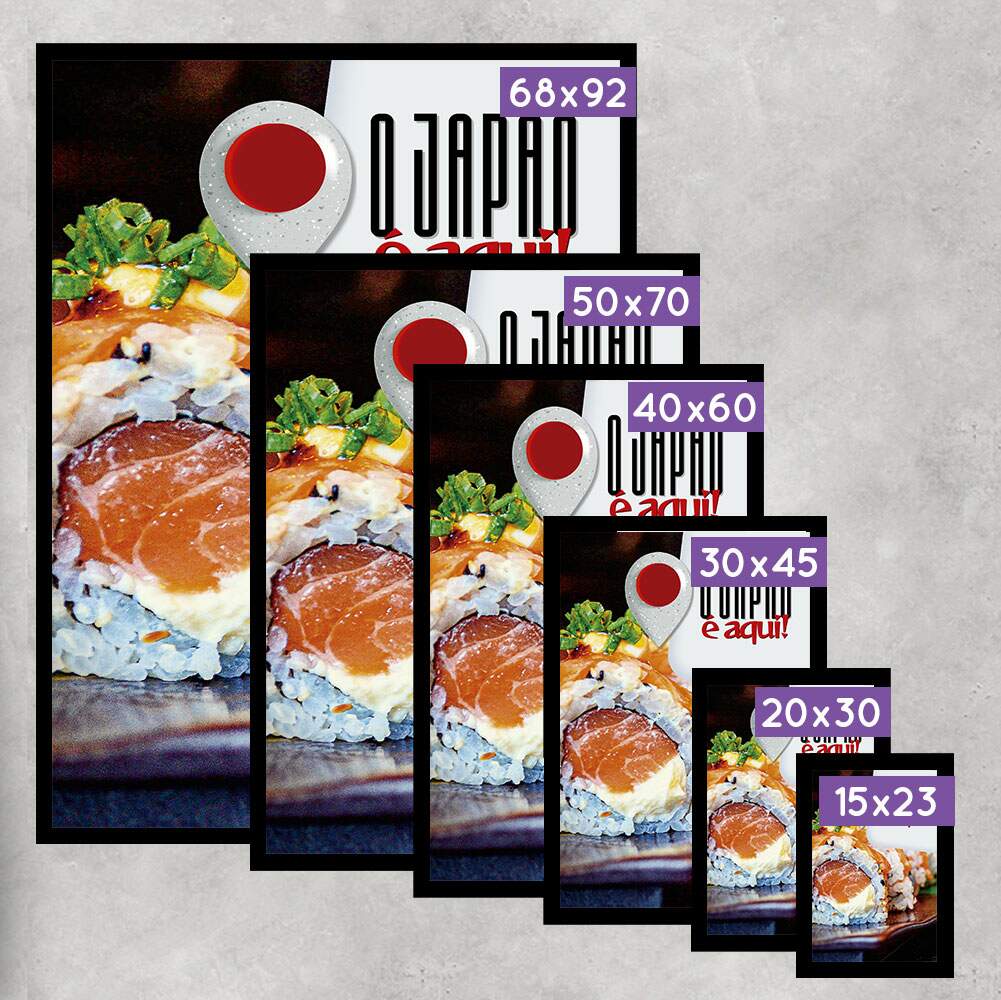 Quadro Decorativo O Jap�o � Aqui