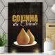 Quadro Decorativo A Melhor Coxinha da Cidade