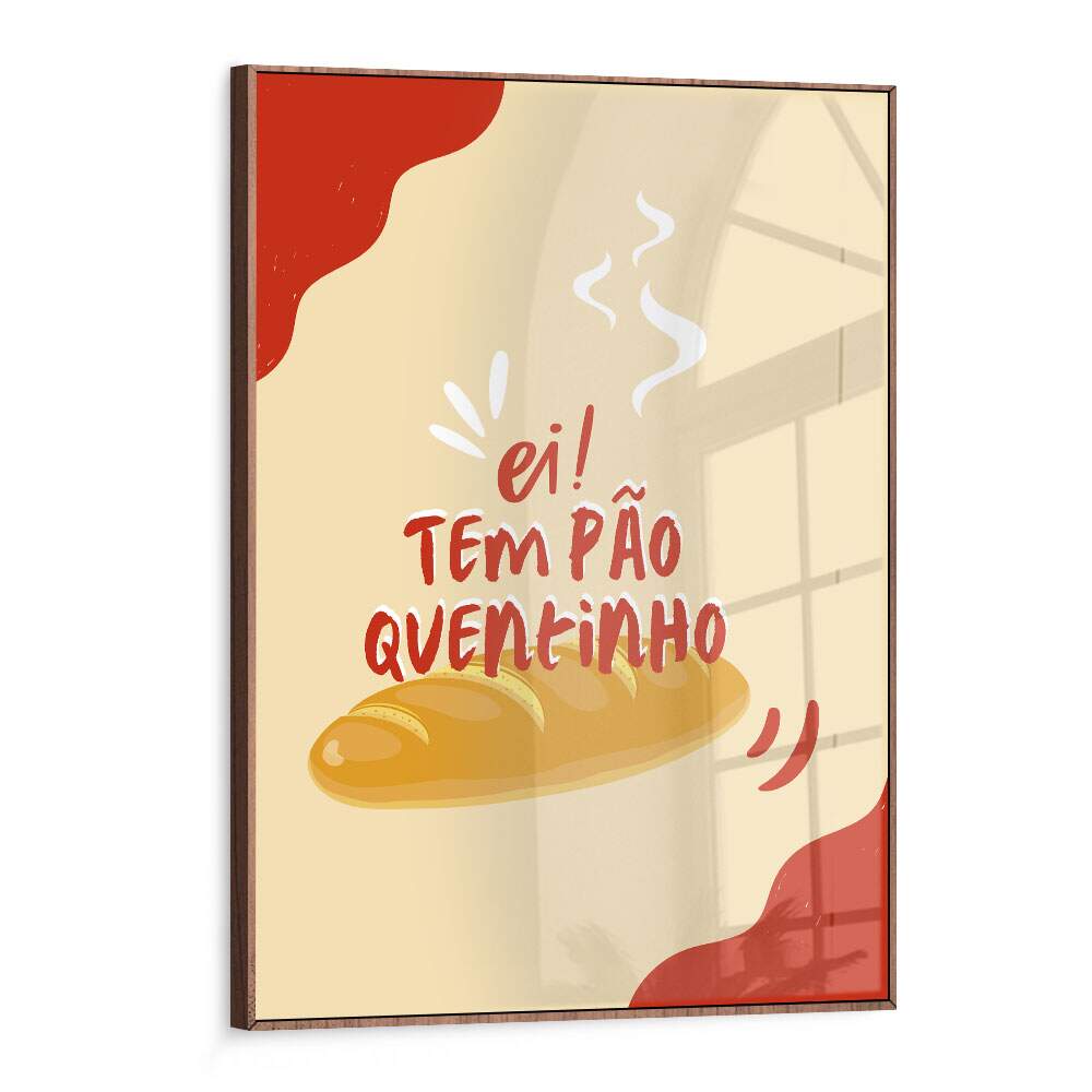 Quadro Decorativo Ei!Tem P�o Quentinho