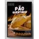 Quadro Decorativo P�o Quentinho Todos os Dias
