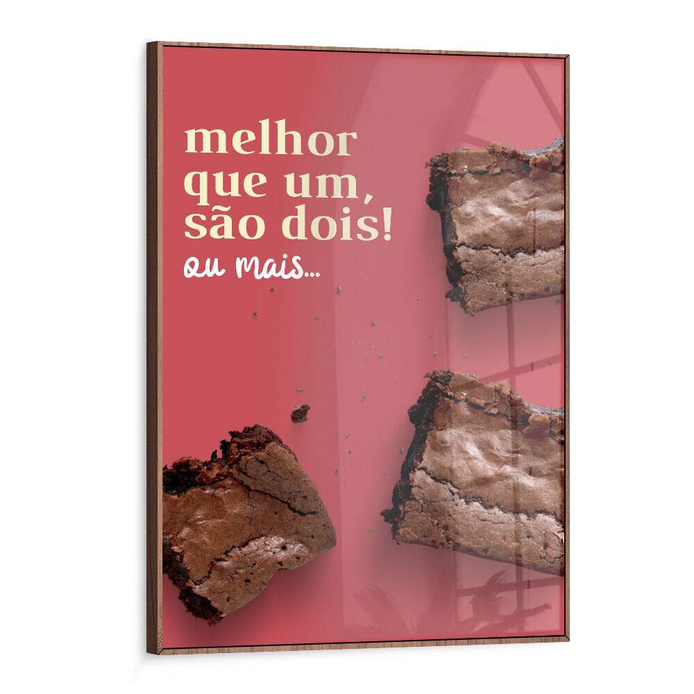 Quadro Decorativo para Padaria Melhor Que Um, S�o Dois