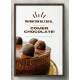 Quadro Decorativo para Padaria Dia de Comer Chocolate