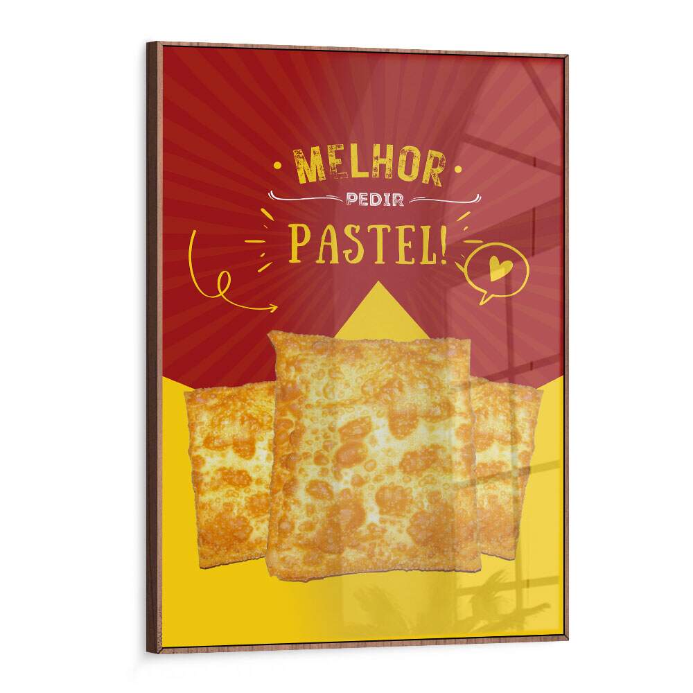Quadro Decorativo para Pastelaria Melhor Pedir Pastel
