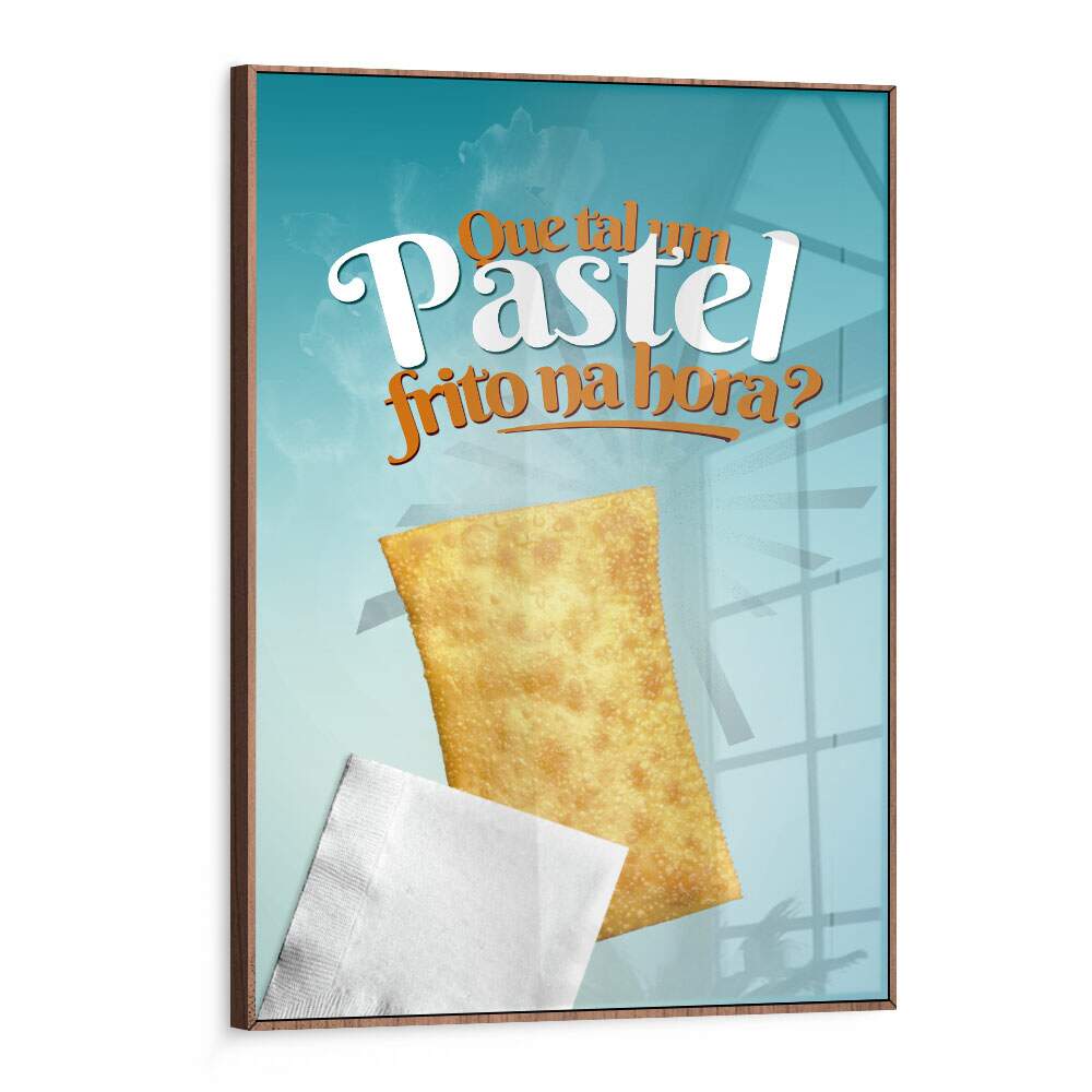 Quadro Decorativo para Pastelaria Pastel Frito na Hora