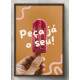 Quadro Decorativo para Sorveteria Pe�a J� o Seu
