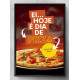 Quadro Decorativo para Pizzaria Hoje � Dia de Pizza