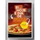 Quadro Decorativo para Pizzaria Hoje � Dia de Pizza