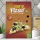 Quadro Decorativo para Pizzaria Fome de Pizza