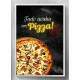 Quadro Decorativo para Pizzaria Tudo Acaba em Pizza!