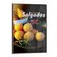 Quadro Decorativo para Pastelaria Os Melhores Salgados