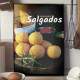 Quadro Decorativo para Pastelaria Os Melhores Salgados