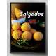 Quadro Decorativo para Pastelaria Os Melhores Salgados