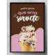 Quadro Decorativo para Sorveteria Ama Sorvete