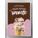 Quadro Decorativo para Sorveteria Ama Sorvete
