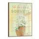 Quadro Decorativo para Sorveteria Todo Dia � Dia de Sorvete