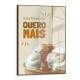 Quadro Decorativo para Sorveteria Gostinho de Quero Mais