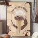 Quadro Decorativo para Sorveteria Todo Dia � Dia de Sorvete