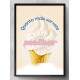 Quadro Decorativo para Sorveteria Quanto Mais Sorvete Melhor