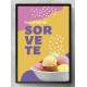 Quadro Decorativo para Sorveteria Hoje � Dia de Sorvete