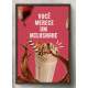 Quadro Decorativo para Sorveteria Voc� Merece um MilkShake