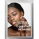 Quadro Decorativo para Est�tica Cuidar da Sua Pele