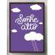 Quadro Decorativo Frase Sonhe Alto