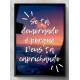 Quadro Decorativo Frase Se Ta Demorando � Porque Deus Ta Caprichando