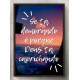 Quadro Decorativo Frase Se Ta Demorando � Porque Deus Ta Caprichando