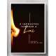 Quadro Decorativo Frase � Imposs�vel Ignorar a Luz
