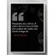 Quadro Decorativo Frase Respeite Seu Ritmo