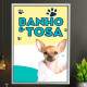 Quadro Decorativo para Pet Shop Banho&Tosa
