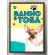 Quadro Decorativo para Pet Shop Banho&Tosa