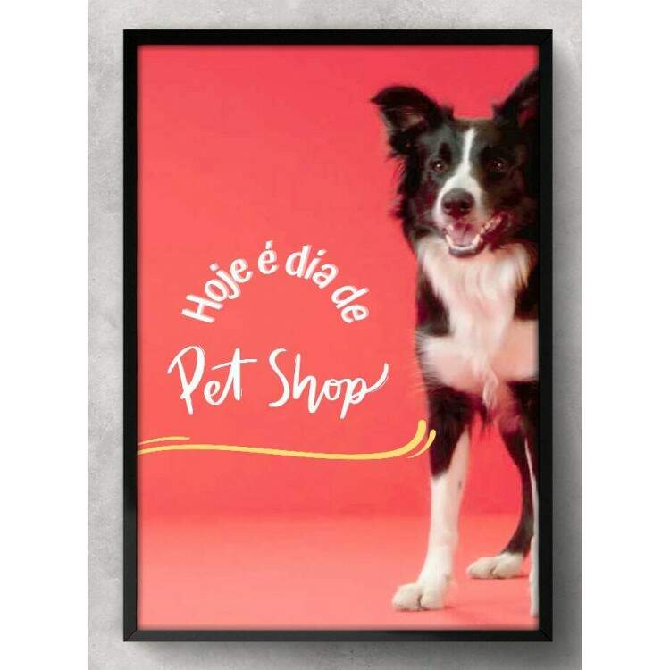 Quadro Decorativo para Pet Shop