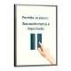 Quadro Decorativo para Sala de Psicologia Permita-se Pausar