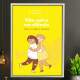 Quadro Decorativo para Sala de Psicologia N�o Sofra Em Sil�ncio
