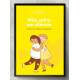 Quadro Decorativo para Sala de Psicologia N�o Sofra Em Sil�ncio