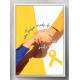 Quadro Decorativo para Sala de Psicologia N�o Tenha Medo de Pedir Ajuda