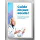 Quadro Decorativo para �rea Medicinal Cuide da Sua Sa�de