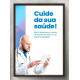 Quadro Decorativo para �rea Medicinal Cuide da Sua Sa�de