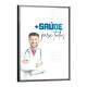 Quadro Decorativo para �rea Medicinal +Sa�de Para Todos