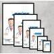 Quadro Decorativo para �rea Medicinal +Sa�de Para Todos