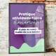 Quadro Decorativo para �rea Medicinal Pratique Atividade F�sica Diariamente