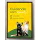 Quadro Decorativo para �rea Veterin�ria Cuidando com Amor