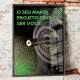 Quadro Decorativo para Academia O Seu Maior Projeto Deve Ser Voc�