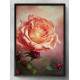 Quadro Decorativo Rosas Laranjas