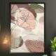 Quadro Decorativo Floral Contempor�neo Minimalista