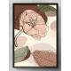 Quadro Decorativo Floral Contempor�neo Minimalista