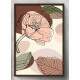 Quadro Decorativo Floral Contempor�neo Minimalista